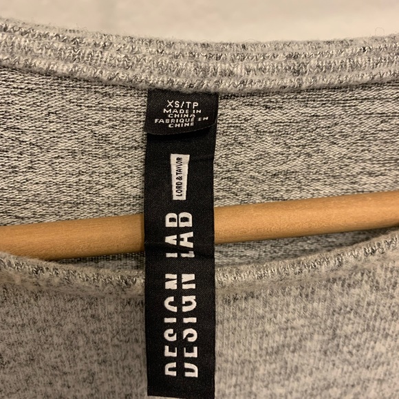 Gray sweater-dress - Picture 2 of 2